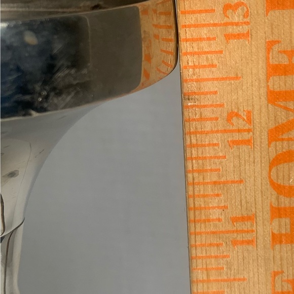 WEST ELM SILVER  DECORATIVE SPIRAL PILLER CANDLE HOLDERS 3x3 size - Picture 11 of 11